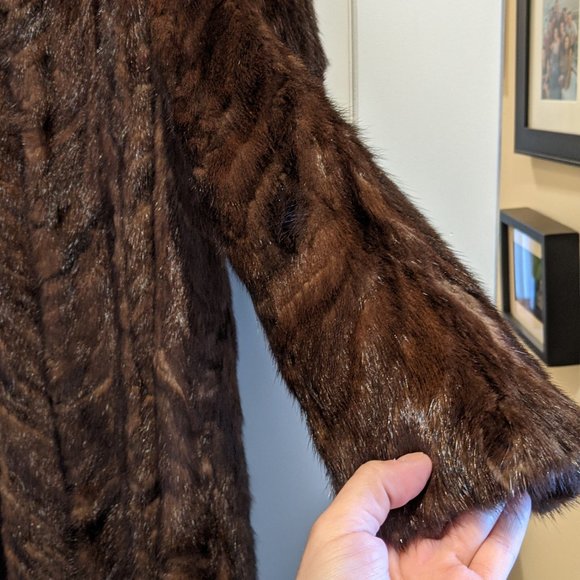 Vintage Custom Tailored Mink Coat - Picture 5 of 7